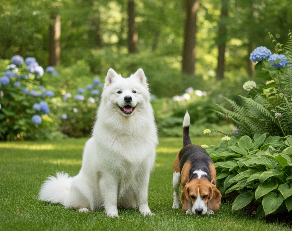 Dog outdoors illustrating why dogs eat poop and how to stop the behavior